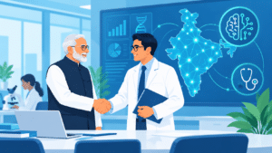 Read more about the article IndiaAI and ICMR sign an agreement to share health datasets and computing for medical AI