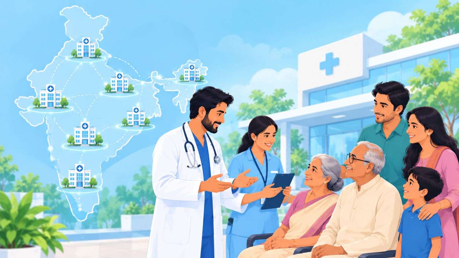 Read more about the article Tata Trusts Plans 40–50 Not-for-Profit Hospitals